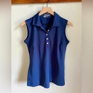 Women’s Nike Dri Fit Golf Polo (Navy) Size Medium